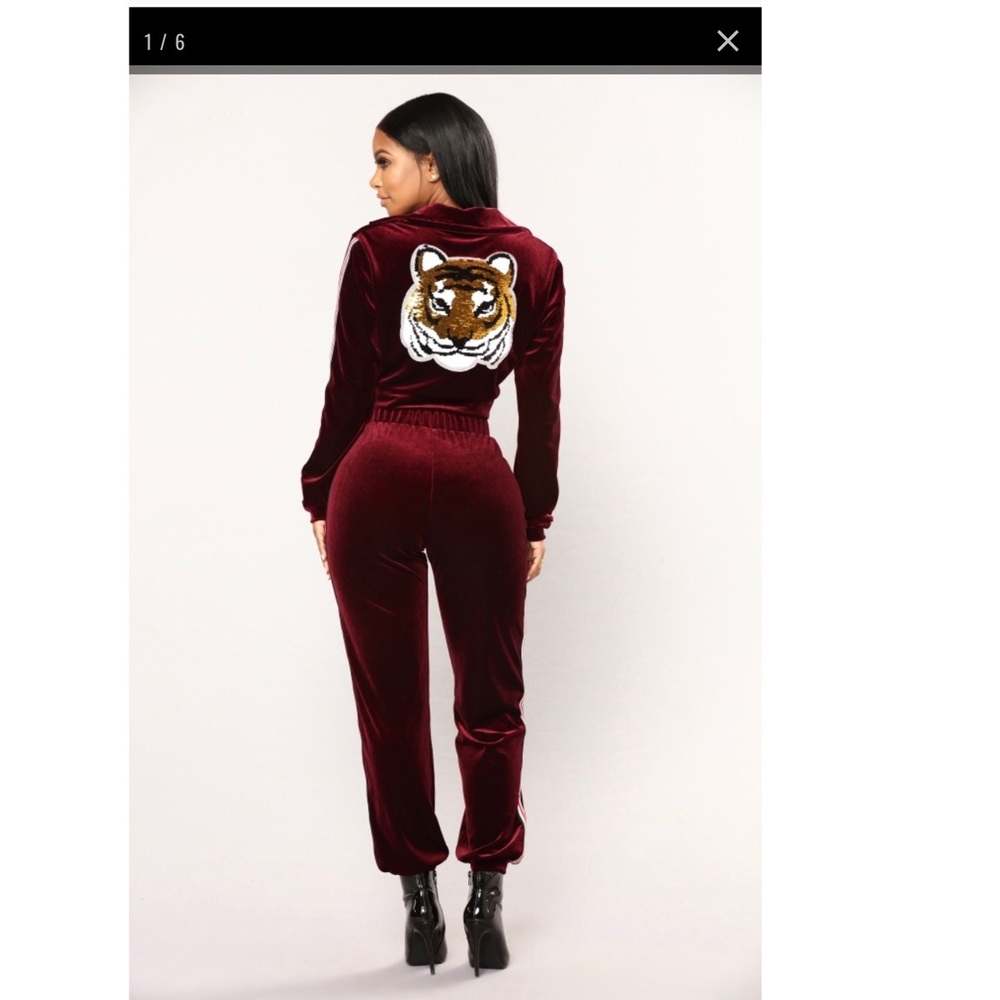BRAND NEW!! Fashion Nova- Eye of the Tiger set